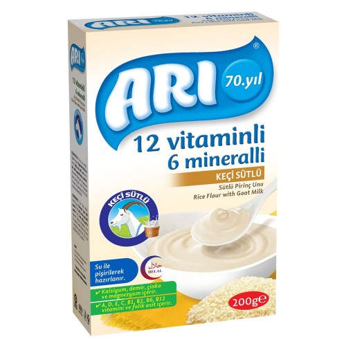 Arı Mama Keçi Sütlü Pirinç Unu 200 gr