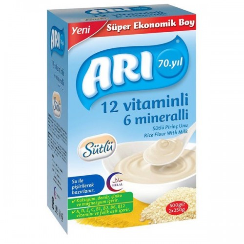 Arı Mama Sütlü Pirinç Unu 500 gr