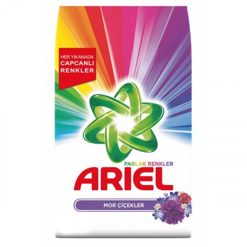 Ariel Toz Çamaşır Deterjanı Mor Çiçekler 6 kg
