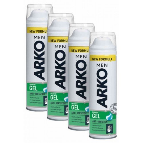Arko 4'lü Anti-Irritation Tıraş Jeli 4 x2 00 ml