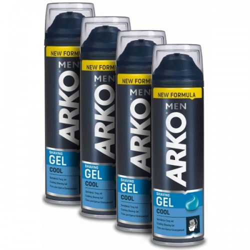 Arko Cool Tıraş Jeli 200 ml x 4 Adet