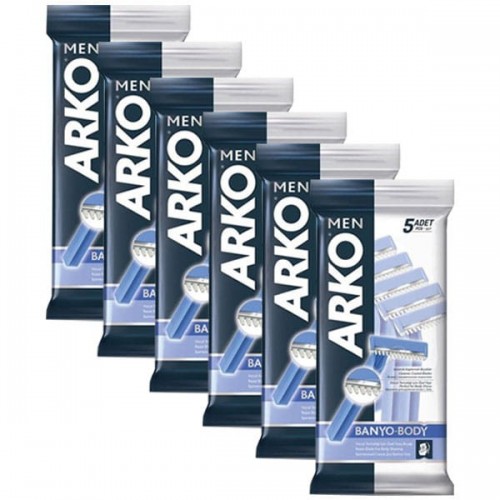 Arko Men Tıraş Bıçağı Banyo 5 li x 6 Adet