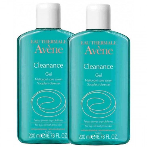 Avene Cleanance Gel Nettoyant  Yüz Temizleme Jeli 200 ml + 200 ml