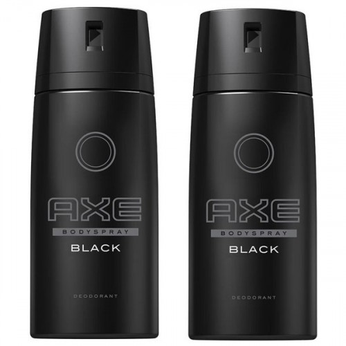 Axe Deodorant Black 150 ml x 2 Adet