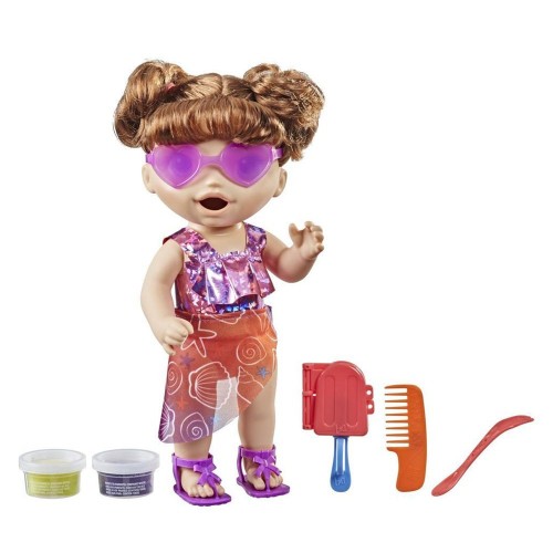 Baby Alive Bebeğimle Yaz Eğlencesi Kumral F1681