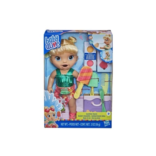 Baby Alive Bebeğimle Yaz Eğlencesi Sarışın F1680