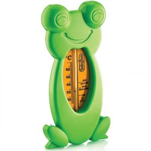 Babyjem Kurbağa Banyo & Oda Termometresi Yeşil