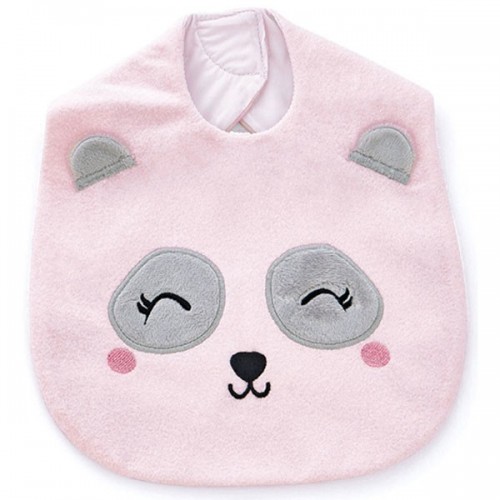 Babyjem Panda Mama Önlüğü Pembe