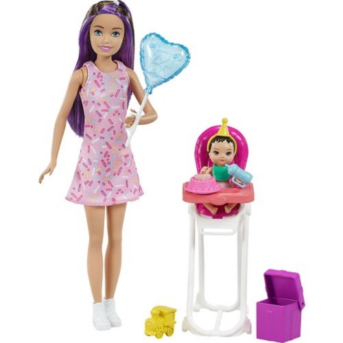 Barbie Bebek Bakıcısı Bebeği ve Aksesuarları FHY97-GRP40