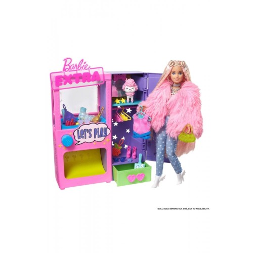 Barbie Extra Kıyafet Otomatı Oyun Seti HFG75