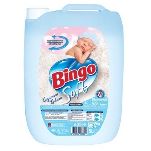 Bingo Soft Kuzumun Kokusu Çamaşır Yumuşatıcısı 5 lt