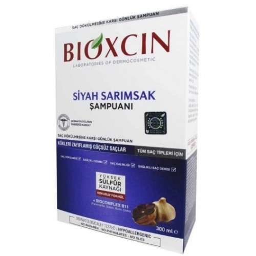 Bioxcin Siyah Sarımsak Şampuanı 300 ml