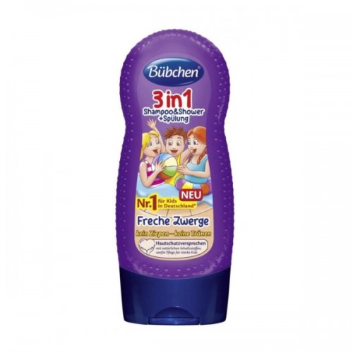 Bübchen 3ü 1 Arada Çocuk Şampuanı ve Duş Jeli 230 ml