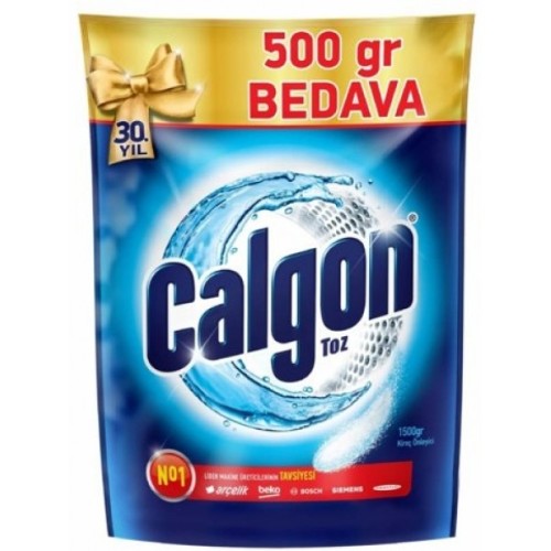 Calgon Çamaşır Makinesi Kireç Önleyici Toz 1500 gr
