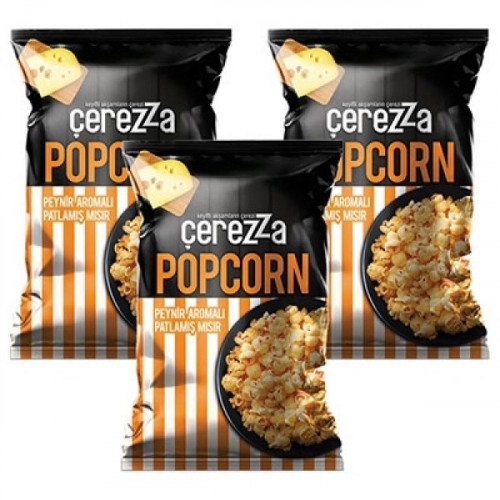 Çerezza Peynirli Popcorn AilePlus 72 Gr x 3 Adet