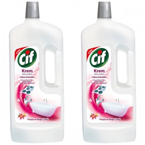 Cif Krem Müge Çiçeği ve Frezya 1500 ml x 2 Adet