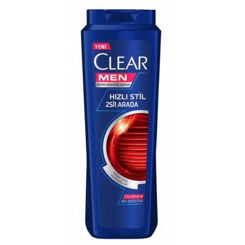 Clear Men Şampuan Hızlı Stil 2 si 1 Arada 500 ml