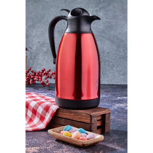 Cooker CKR-2026 Trend 2 Litre Kırmızı Çelik Termos