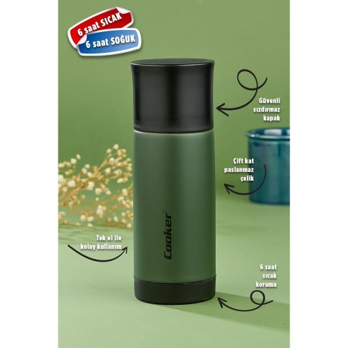 Cooker CKR2061 Soldier 0,30 Litre Çelik Termos
