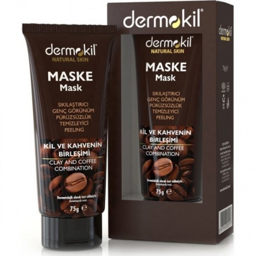 Dermokil Natural Skin Sıkılaştırıcı Kil ve Kahve İçerikli Maske 75 ml