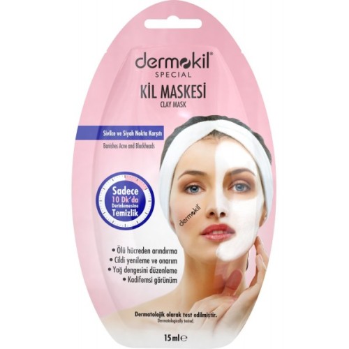 Dermokil Special Sivilce ve Siyah Nokta Karşıtı Kil Maskesi 15 ml