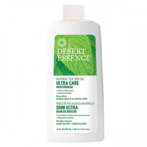 Desert Essence Doğal Çay Ağacı Özlü Yoğun Koruma Ağız Gargarası 480 ml