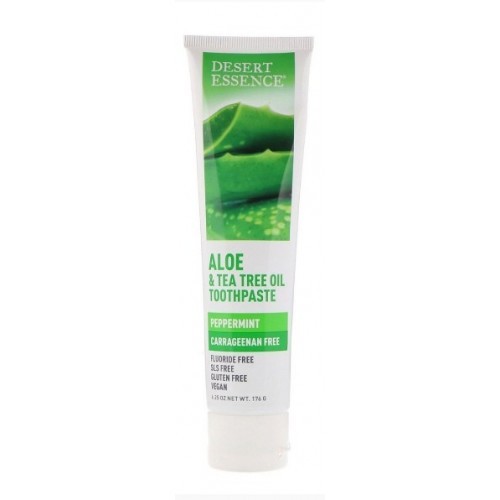 Desert Essence Doğal Çay Ağacı ve Aloe Özlü Diş Macunu 176 gr