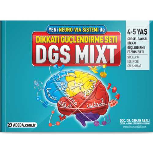 DGS MIXT Dikkati Güçlendirme Seti 4-5 Yaş - Osman Abalı
