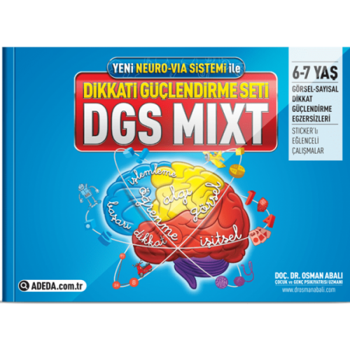 DGS MIXT Dikkati Güçlendirme Seti 6-7 Yaş - Osman Abalı