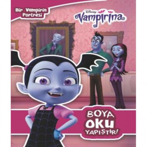 Disney Vampirina - Bir Vampirin Portresi (Boya Oku Yapıştır) - Kolektif