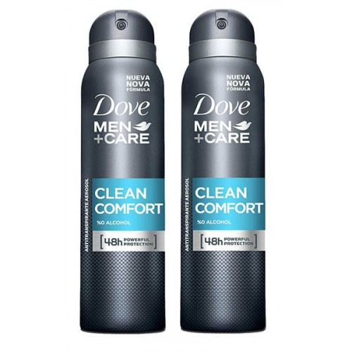 Dove Men Deodorant Sprey Clean Comfort 150 ml x 2 Adet