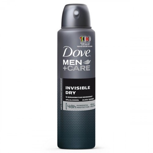 Dove Men Invisible Dry Deodorant Sprey 150 ml
