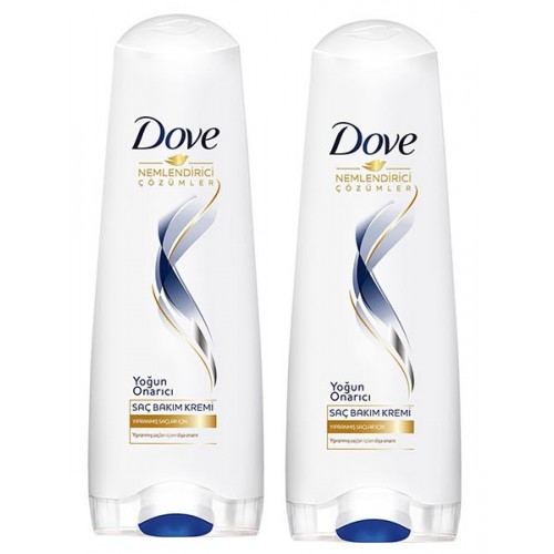 Dove Saç Bakım Kremi Yoğun Onarıcı Yıpranış Saçlar İçin 400 ml x2 Adet
