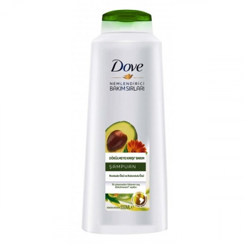 Dove Şampuan Dökülme Karşıtı Avakado Kalendula Özlü 550 ml