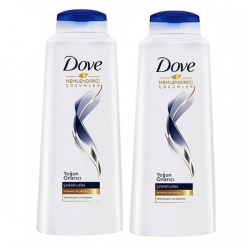 Dove Şampuan Yoğun Onarıcı Yıpranmış Saçlar İçin 550 ml x 2 Adet