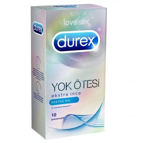Durex Prezervatif Yok Ötesi Ekstra His 10 lu