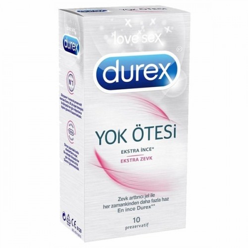 Durex Prezervatif Yok Ötesi Ekstra Zevk 10 lu