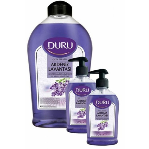 Duru Akdeniz Lavantası Sıvı Sabun 1500 ml + 300 ml + 300 ml