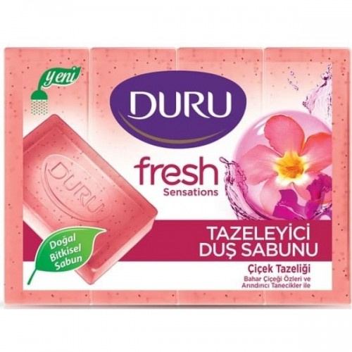 Duru Fresh Duş Sabunu Çiçek Tazeliği 4 lü Paket