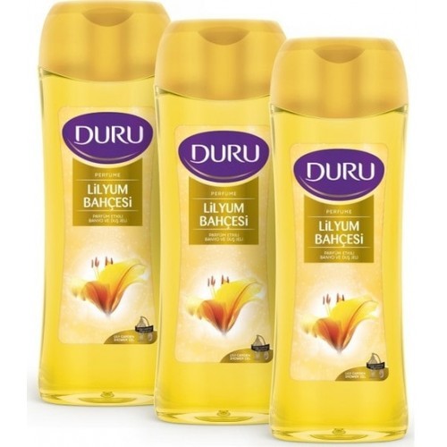 Duru Perfume Lilyum Bahçesi Duş Jeli 450 ml x 3 Adet