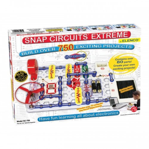 Elenco Snap Circuits Çıtçıt Devreler Olağanüstü 750 Deney
