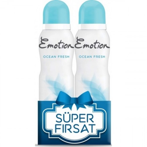 Emotion Ocean Fresh Deodorant 150 ml 2 li Paket