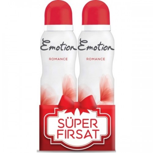 Emotion Romance Deodorant 150 ml 2 li Paket