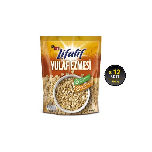 Eti Lifalif Yulaf Ezmesi 500 Gr x 12 Adet