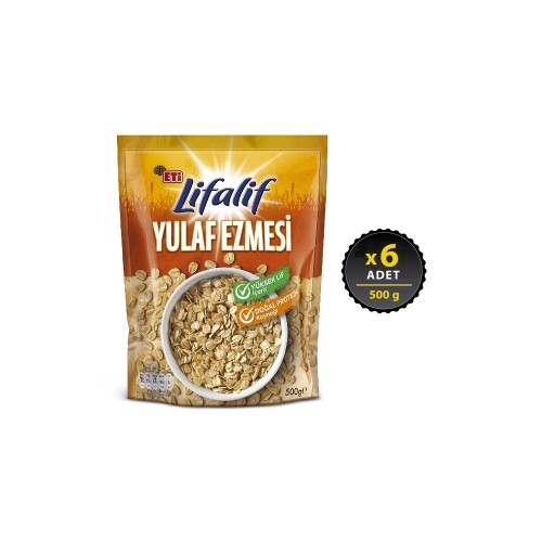 Eti Lifalif Yulaf Ezmesi 500 Gr x 6 Adet