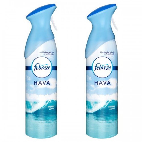 Febreze Hava Ferahlatıcı Sprey Okyanus Esintisi 300 ml x 2 Adet