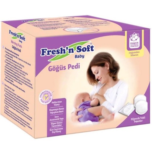 Freshn Soft Baby Göğüs Pedi Standart 24 Adet