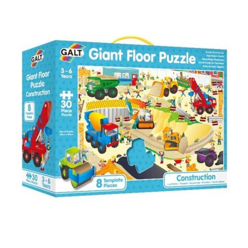 Galt Giant Floor Puzzle Contruction 30 parça 3-6 Yaş