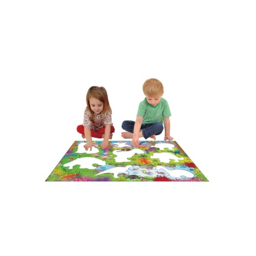 Galt Giant Floor Puzzle Dinosaurs 30 parça 3-6 Yaş