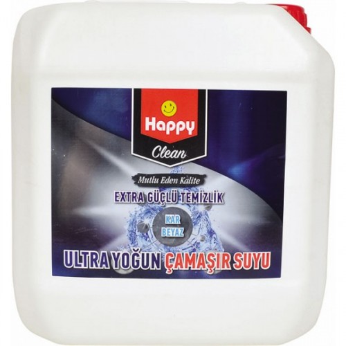 Happy Clean Ultra Çamaşır Suyu Kar Beyazı 4 Kg